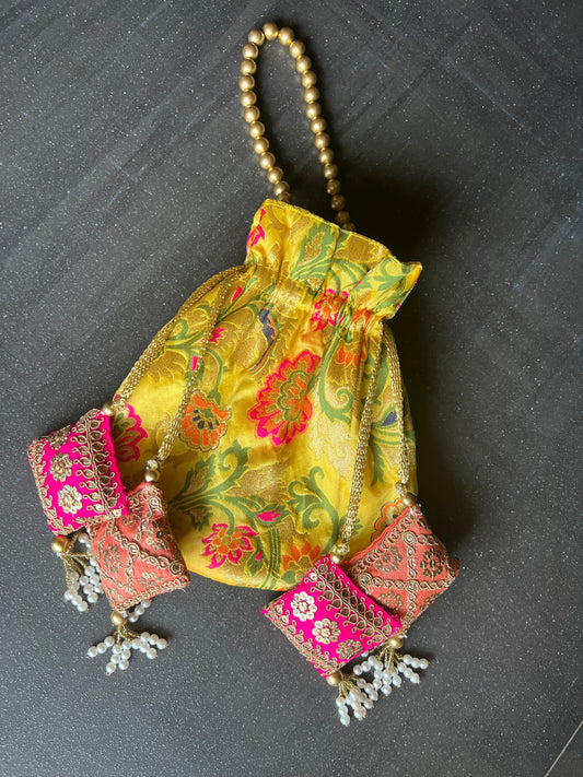 Silk Potli Bag